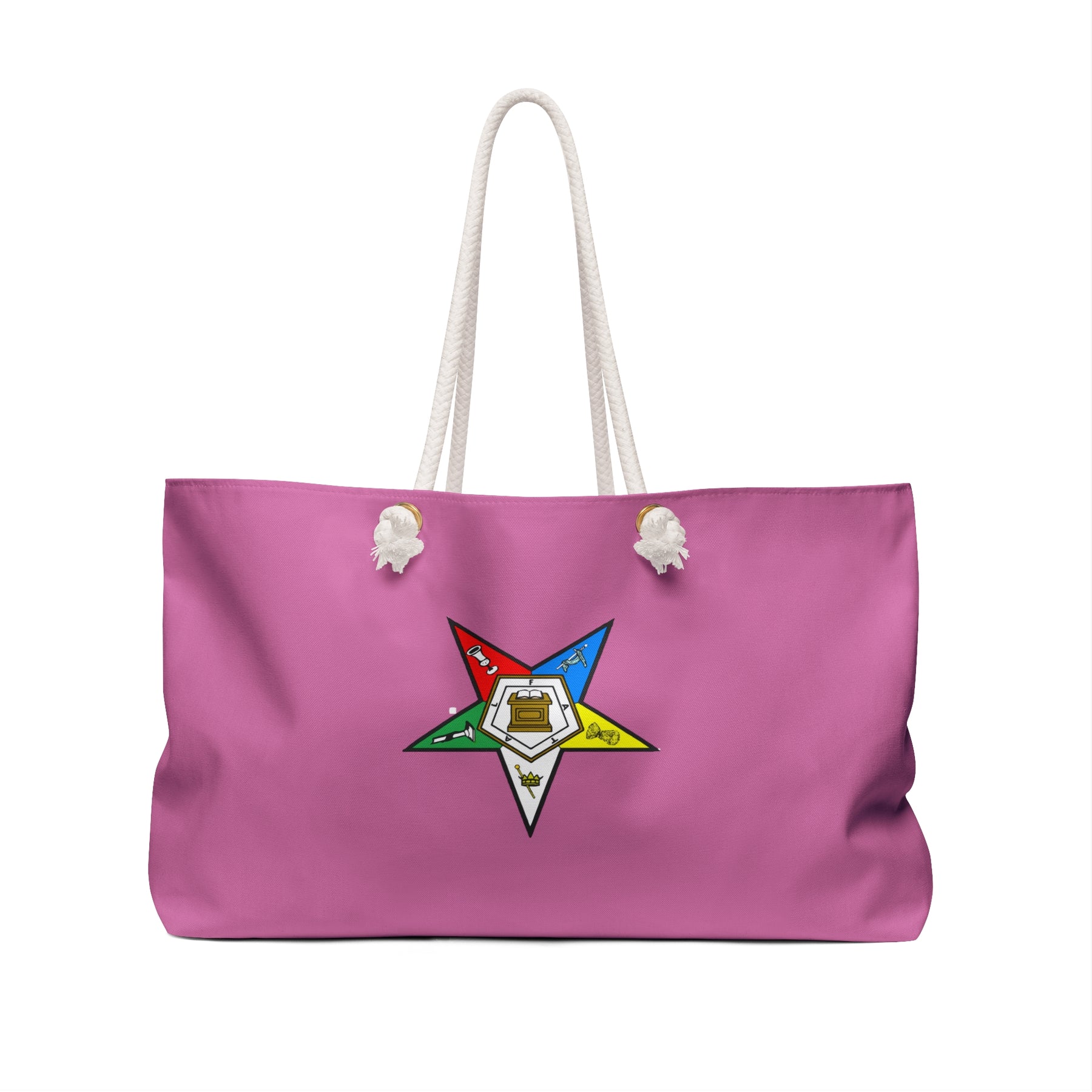 OES Travel Bag - Customizable Spun Polyester Weekender Bag - Bricks Masons