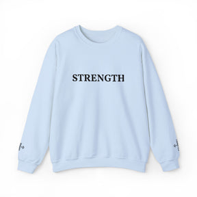 Master Mason Blue Lodge Sweatshirt -  Strength Front & Sleeves Embroidery - Bricks Masons