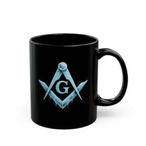 Master Mason Blue Lodge Black Mug (11oz, 15oz) - Bricks Masons