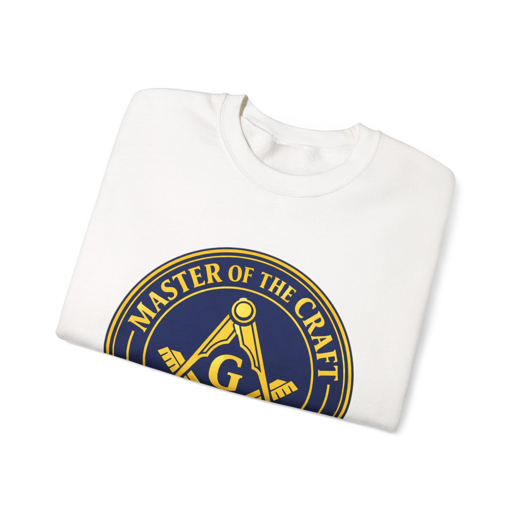 Master Mason Blue Lodge Sweatshirt - Square & Compasses with G Master of The Craft