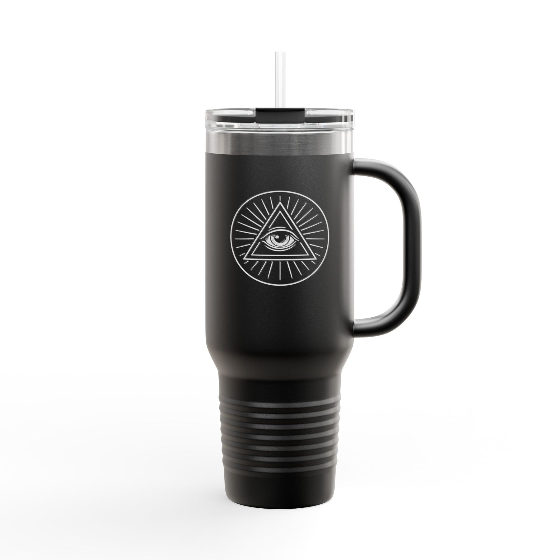 Eye of Providence Ringneck Tumbler - 40oz Stainless Steel & Insulated - Bricks Masons