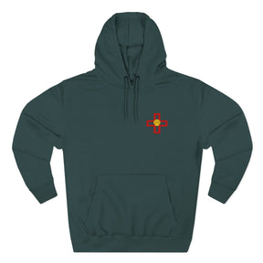 St. Thomas of Acon Hoodie - Embroidered Front Panel - Bricks Masons