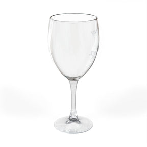Master Mason Blue Lodge Wine Glass - Served On The Level Square & Compass G - Bricks Masons