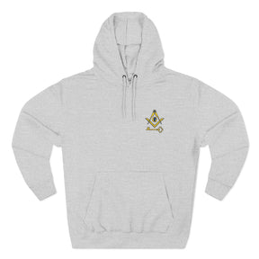 International Masons Hoodie - Front Stitch Design - Bricks Masons