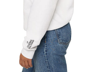 Master Mason Blue Lodge Sweatshirt -  Strength Front & Sleeves Embroidery - Bricks Masons