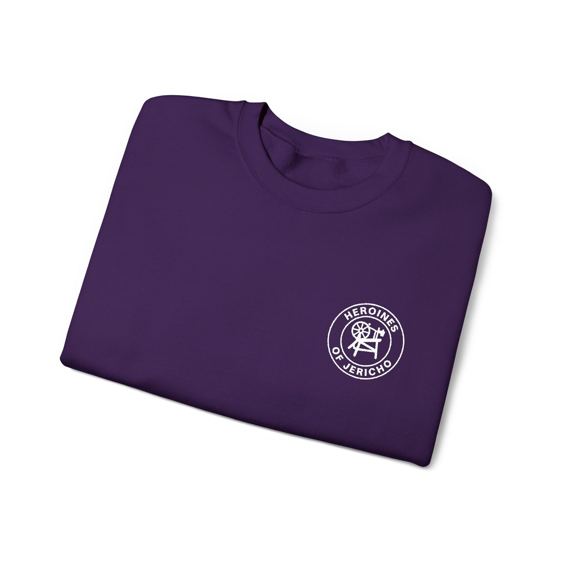 Heroines of Jericho Sweatshirt - Classic Emblem Embroidery - Bricks Masons