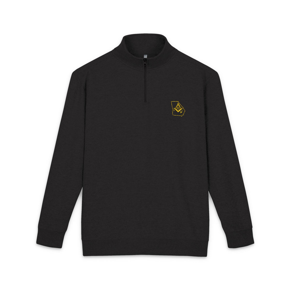 Master Mason Blue Lodge Sweatshirt - Georgia State Outline with S&C G Embroidery - Bricks Masons