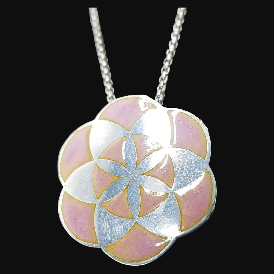 Seed of Life Pendant Silver Kabbalah 3 cm 8.5 g Art 1122 - Bricks Masons