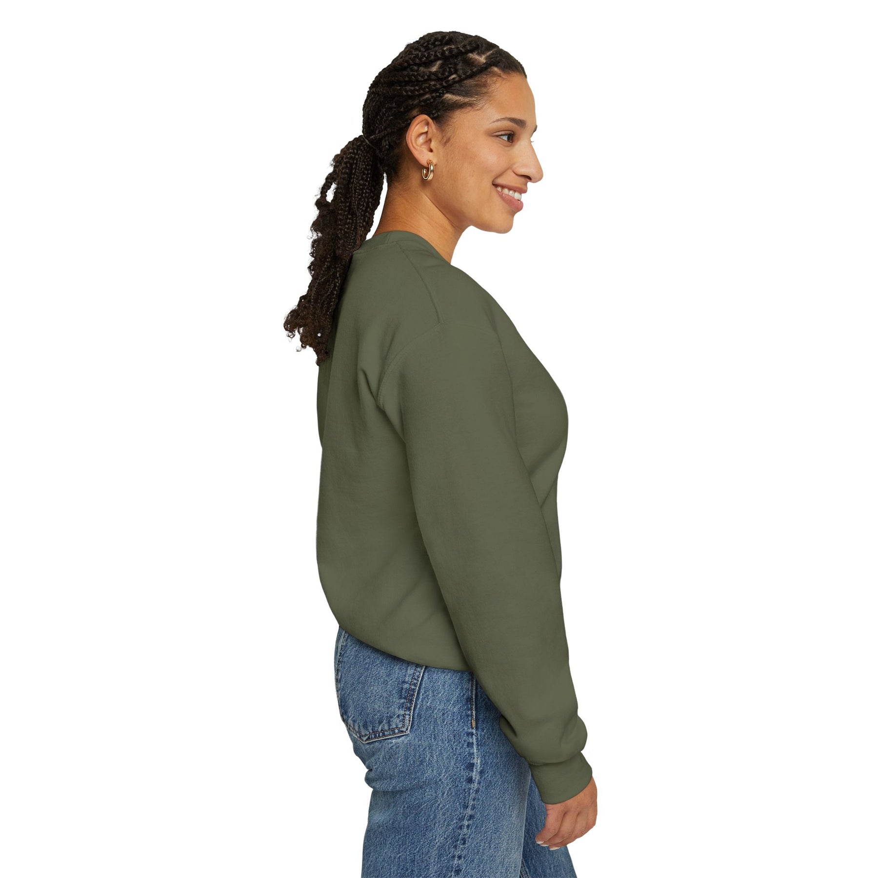 OES Sweatshirt - Crewneck Embroidered Emblem - Bricks Masons