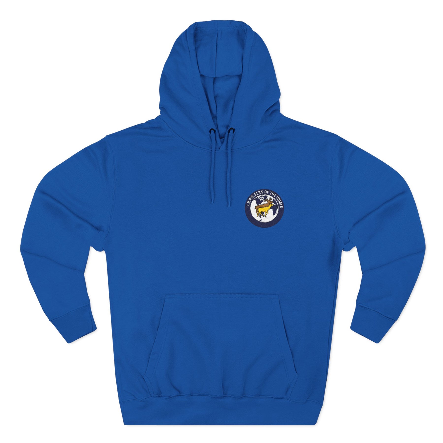 Elks of the World Hoodie - Embroidered Front Design - Bricks Masons