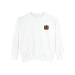Master Mason Craft Sweatshirt - Embroidered Square & Compass UK Flag - Bricks Masons