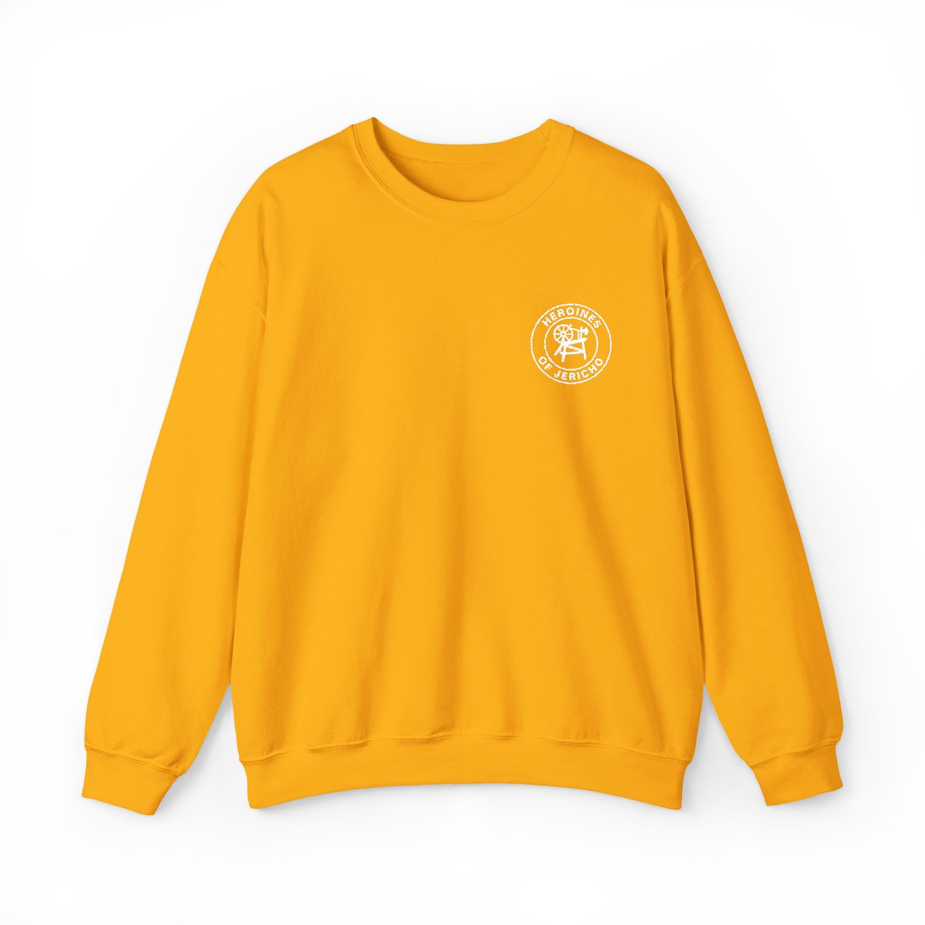 Heroines of Jericho Sweatshirt - Classic Emblem Embroidery - Bricks Masons
