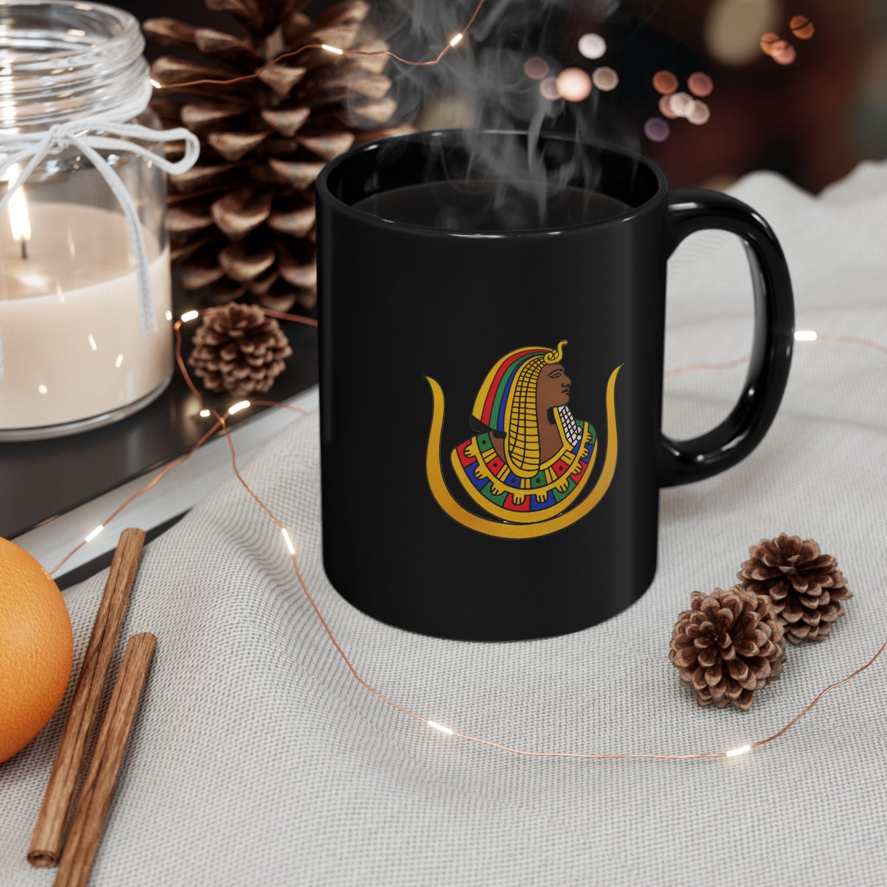 11oz Black Mug - Bricks Masons