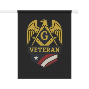 Master Mason Blue Lodge Yard Flag - Veteran Mason Printed Poly Poplin - Bricks Masons
