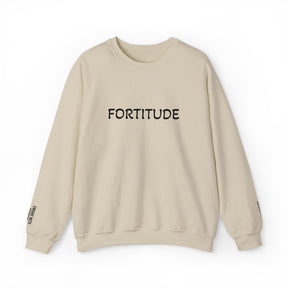 Entered Apprentice Blue Lodge Sweatshirt - Fortitude Front & Sleeves Embroidery - Bricks Masons