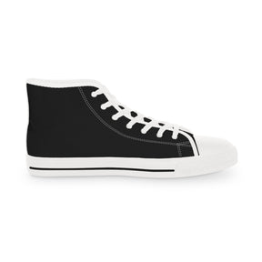 Heroines of Jericho Sneaker - High Top Black & White - Bricks Masons