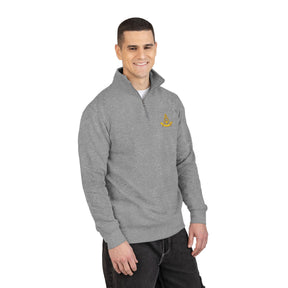 Past Master Blue Lodge Sweatshirt - Square & Compass with Quadrant Sun Embroidery - Bricks Masons