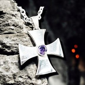 Maltese Templar Cross in Silver 4 x 3 cm 10 g Art 298 - Bricks Masons