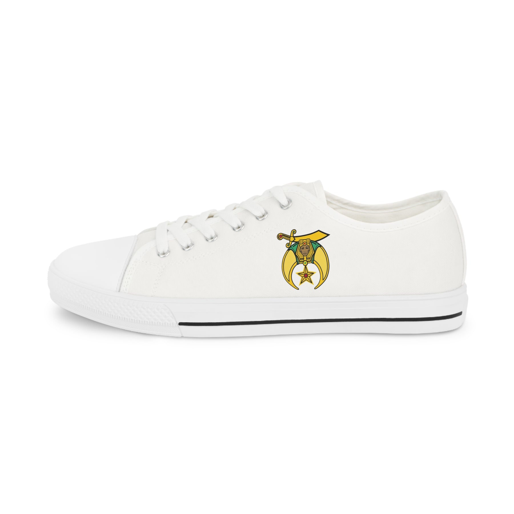 Daughters of Sphinx Sneaker - Low Top Sneaker Black & White - Bricks Masons