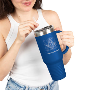 Master Mason Blue Lodge Ringneck Tumbler - Constructed with Purpose S&C G
