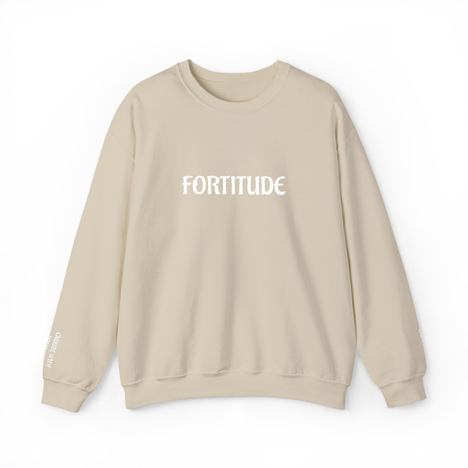 Master Mason Blue Lodge Sweatshirt - Fortitude Endure with Courage Square & Compass - Bricks Masons