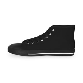 Heroines of Jericho Sneaker - High Top Black & White - Bricks Masons