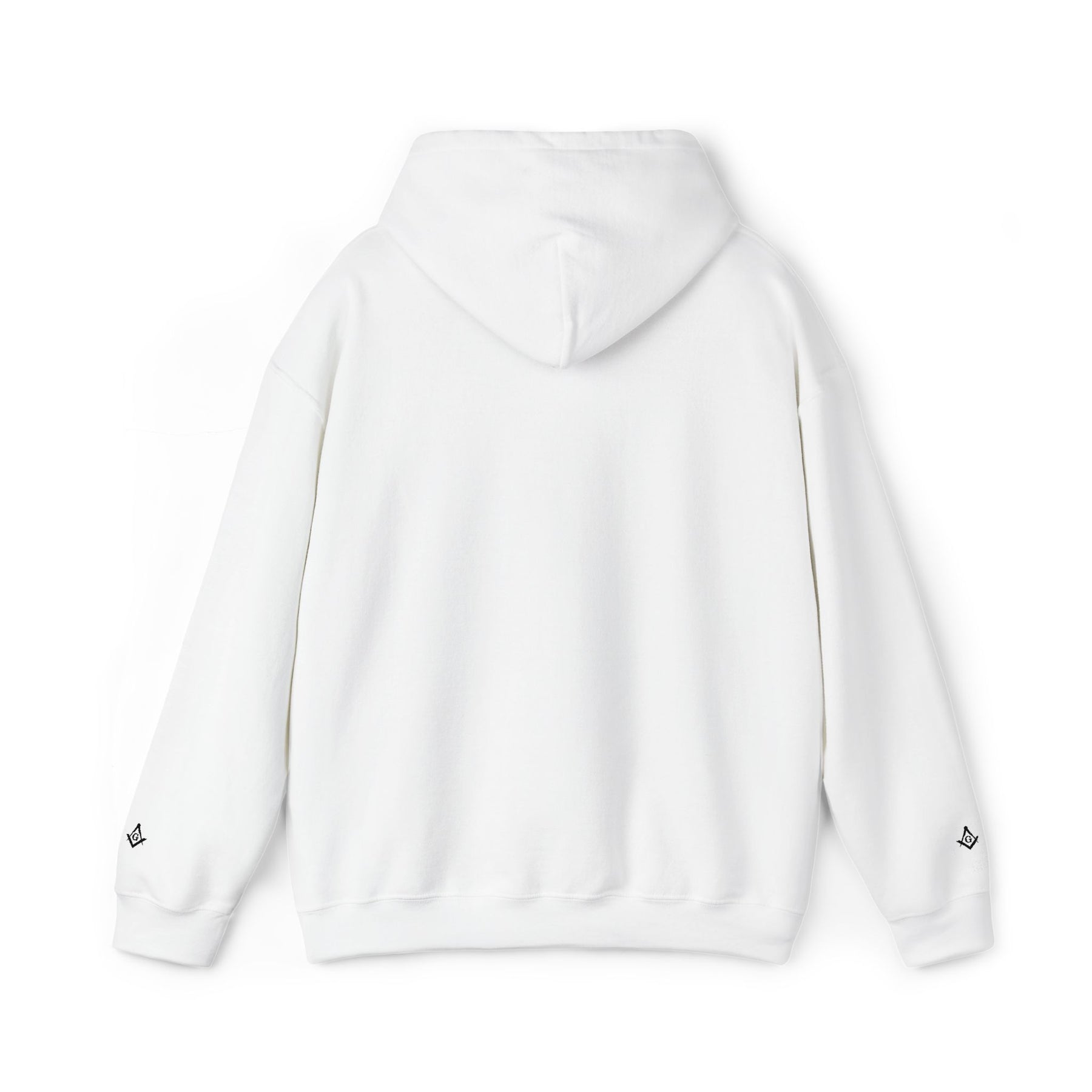 Master Mason Blue Lodge Sweatshirt - Bound By Brotherhood with Square & Compass G Embroidery - Bricks Masons