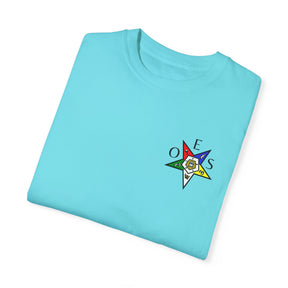 OES T-Shirt - Garment-Dyed Tee OES Star Various Colors - Bricks Masons