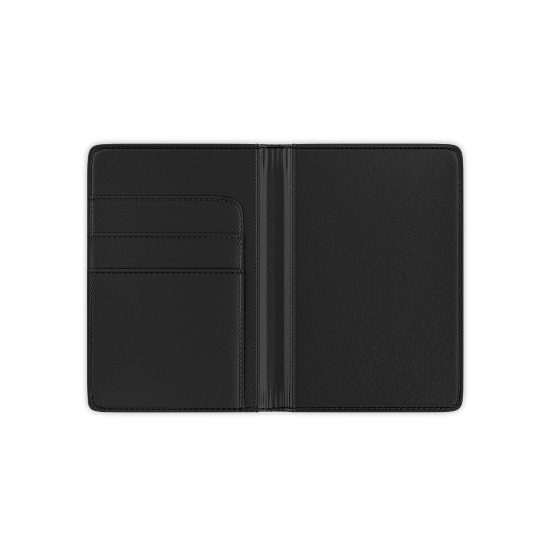 LOCOP Passport Cover - Purple PU Leather With  Inner Compartments - Bricks Masons