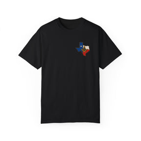 Master Mason Blue Lodge T-Shirt - Garment-Dyed Texas Mason - Bricks Masons