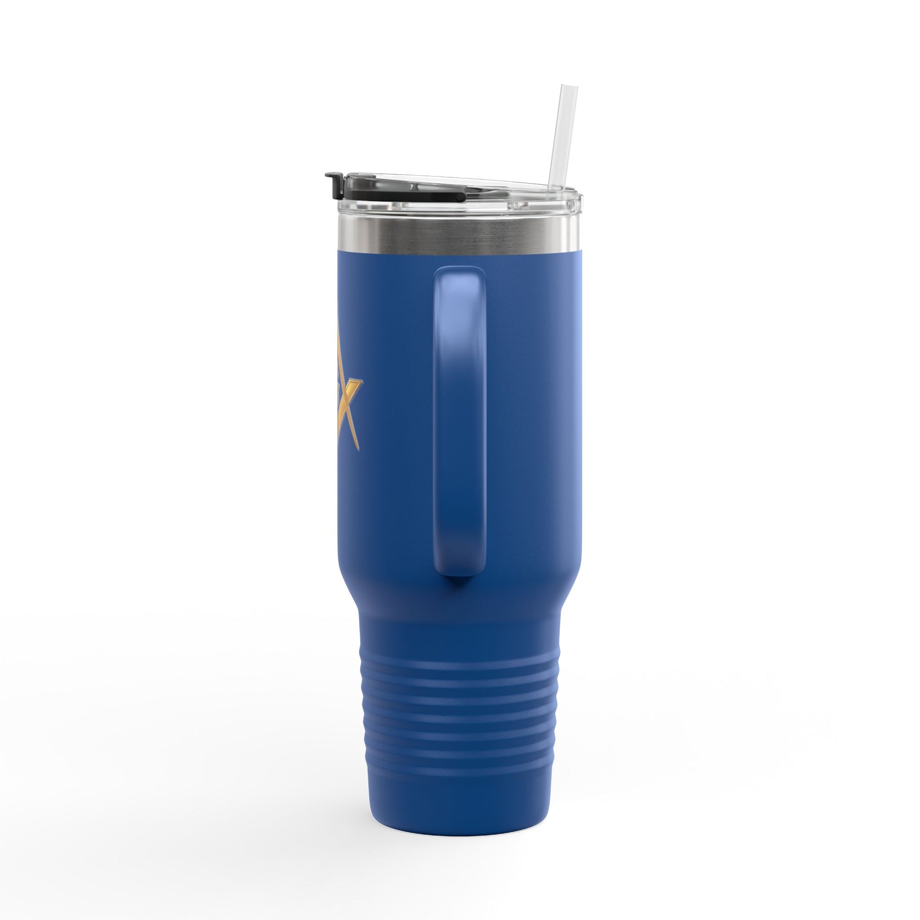 Master Mason Blue Lodge Ringneck Tumbler - Golden Square & Compass G Emblem