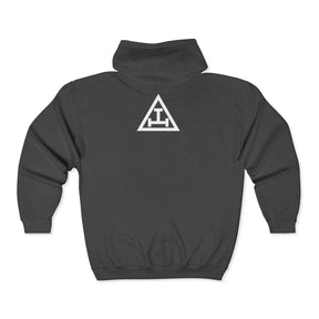 Royal Arch Chapter Hoodie - Triple Tau Back & Chest Embroidery - Bricks Masons