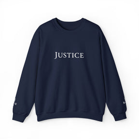 Master Mason Blue Lodge Sweatshirt - Justice Stand For Truth with Square & Compass - Bricks Masons