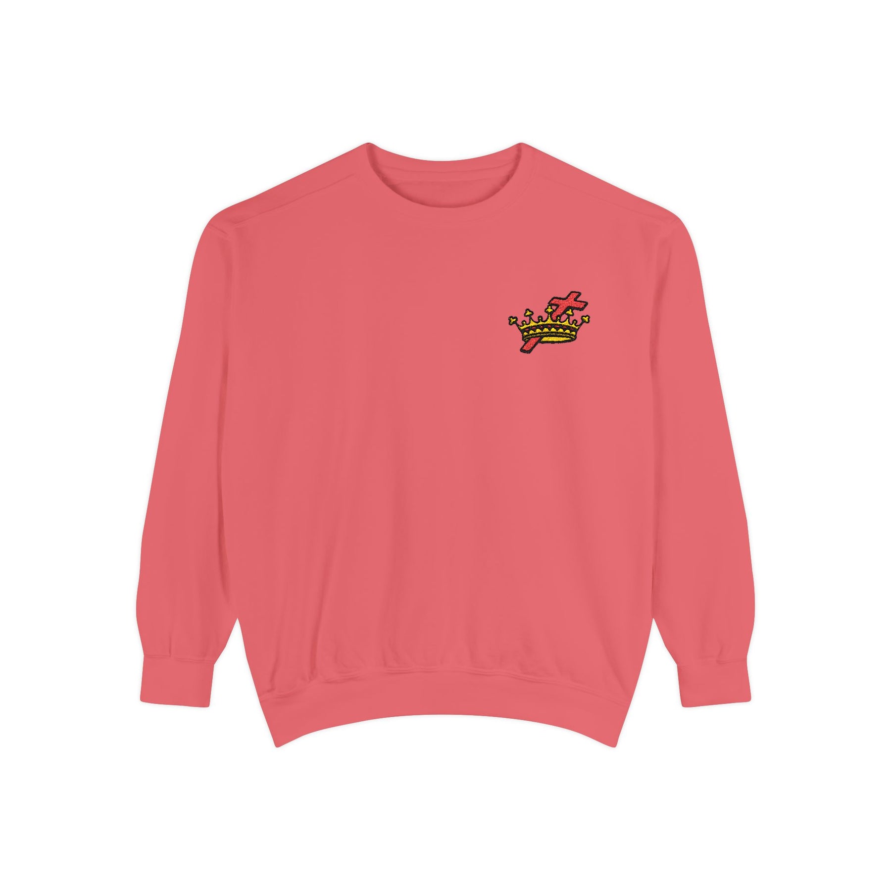 Lady Knights HoTC Sweatshirt - Embroidered Emblem Crewneck Apparel - Bricks Masons