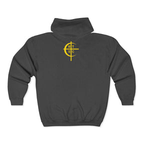 Council of Crusaders Hoodie - Embroidered Chest & Back - Bricks Masons