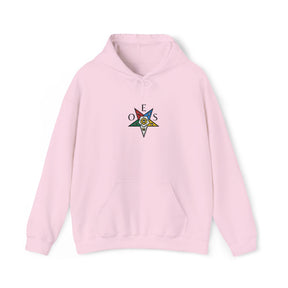 OES Hoodie - Soft Cotton Poly Blend Embroidered Chest - Bricks Masons