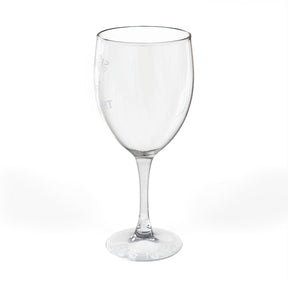 Master Mason Blue Lodge Wine Glass - Served On The Level Square & Compass G - Bricks Masons