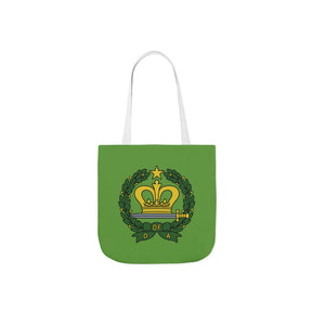 Order of the Amaranth Tote Bag - Green Polyester - Bricks Masons