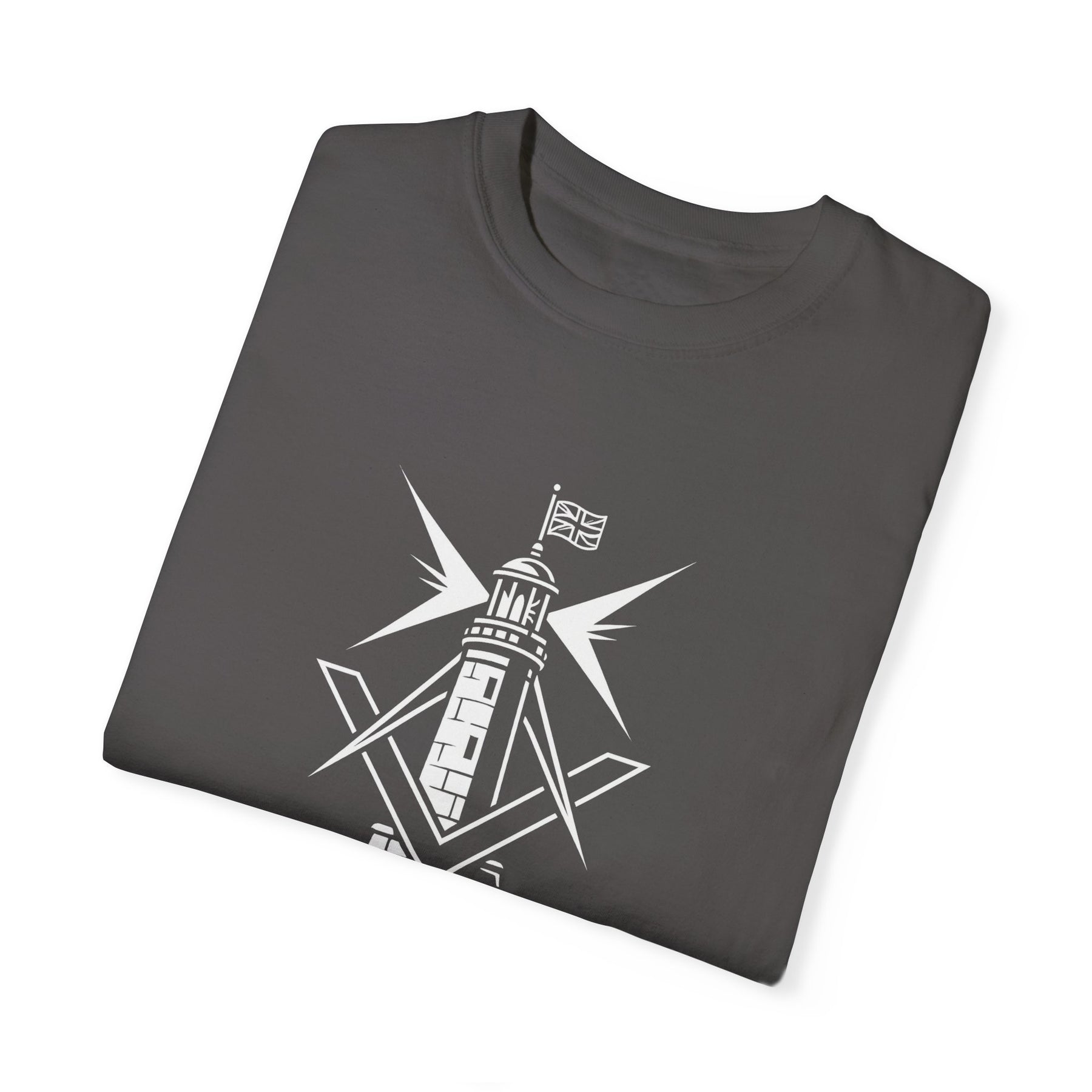 Master Mason Craft T-Shirt - United Kingdom Beacon of Brotherhood - Bricks Masons