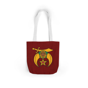 Daughters of Sphinx Tote Bag - Maroon Polyester - Bricks Masons