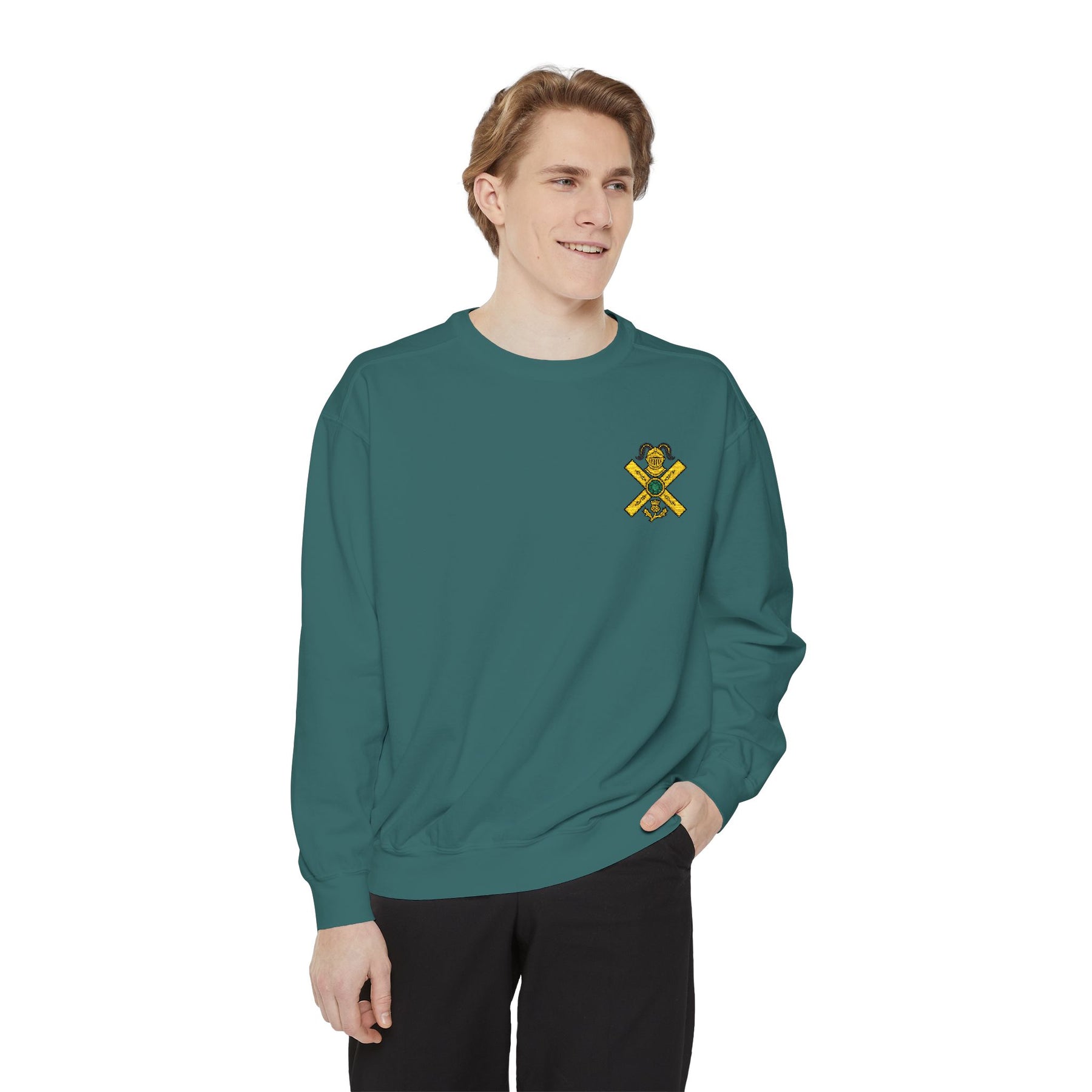 Knights of St. Andrew Sweatshirt - Left Chest Embroidery - Bricks Masons