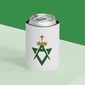 Allied Masonic Degrees Can Cooler - Green & White - Bricks Masons