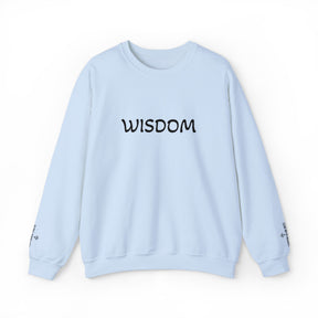 Master Mason Blue Lodge Sweatshirt - Wisdom Front & Sleeves Embroidery - Bricks Masons