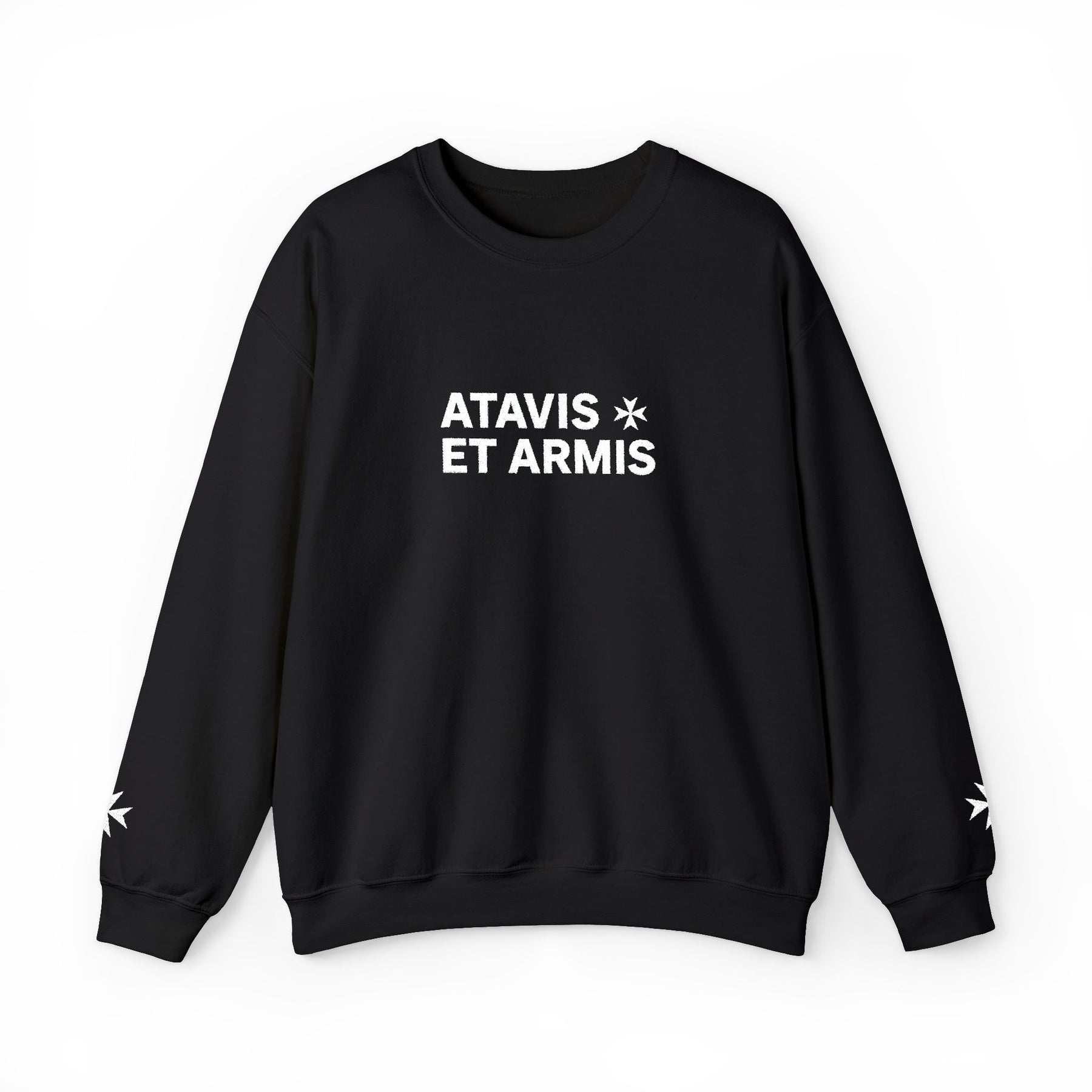 Order of Saint Lazarus Sweatshirt - Crewneck Classic Embroidery - Bricks Masons