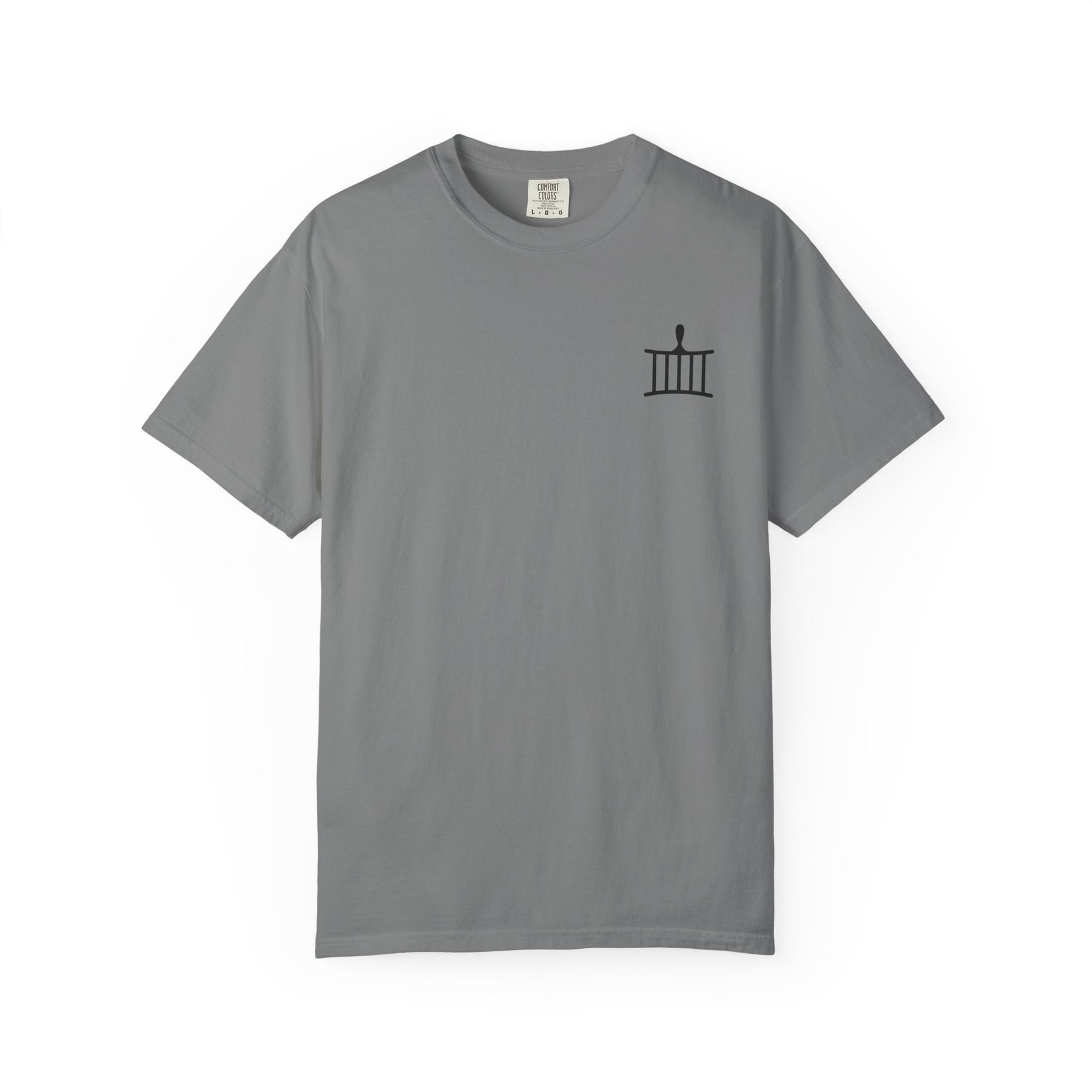 St. Lawrence the Martyr T-Shirt - Cotton Garment-Dyed Tee Various Colors - Bricks Masons