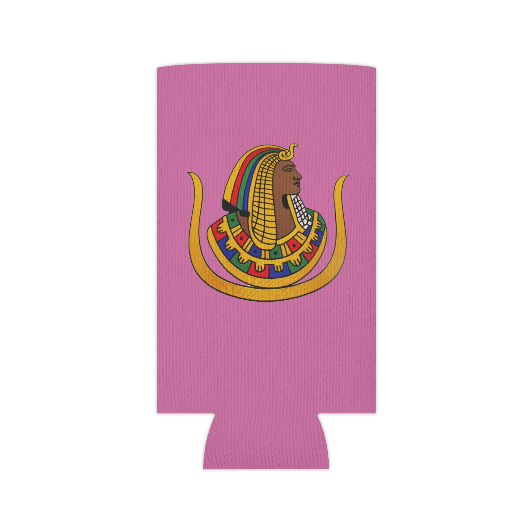 DOI Can Cooler - Pink Polyester Exterior - Bricks Masons