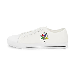 OES Sneaker - Low Top Sneaker Black & White OES Star - Bricks Masons