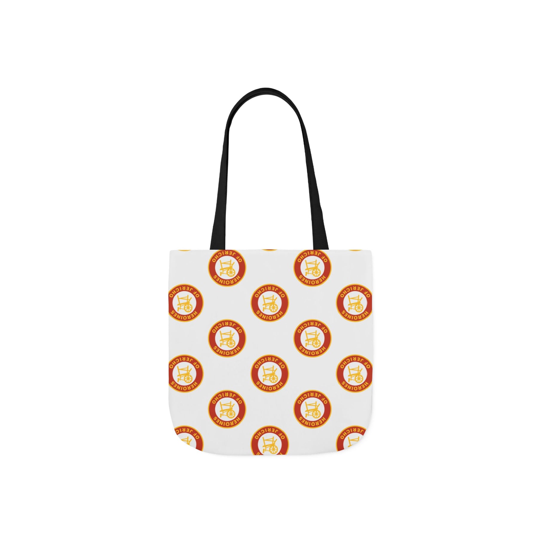 Heroines of Jericho Tote Bag - White & Yellow Polyester - Bricks Masons