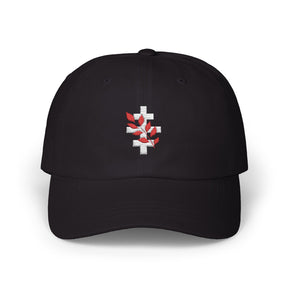 Red Branch of Eri Baseball Cap - Cotton red & White Emblem Various Colors - Bricks Masons