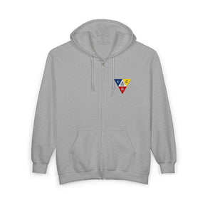 Knights of Pythias Hoodie - Zip Up Jacket Two-Side Embroidery - Bricks Masons